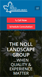 Mobile Screenshot of nolllandscape.com